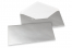 Farbige Umschläge  für Glückwunschkarten - Silber, 110 x 220 mm | PIT Packaging.de | Briefumschlaegebestellen