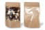 Standbodenbeutel aus Kraftpapier mit großem Fenster - 200 x 300 x 100 mm, 1800 ml | PIT Packaging.de | Briefumschlaegebestellen
