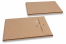Kartonverpackung mit Kordelverschluss - 229 x 324 x 25 mm, braun | PIT Packaging.de | Briefumschlaegebestellen
