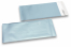 Eisblaue Folienumschläge matt metallic farbig - 110 x 220 mm | PIT Packaging.de | Briefumschlaegebestellen