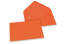  Farbige Umschläge  für Glückwunschkarten - Orange, 125 x 175 mm | PIT Packaging.de | Briefumschlaegebestellen