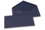 Farbige Umschläge  für Glückwunschkarten  - Dunkelblau, 110 x 220 mm | PIT Packaging.de | Briefumschlaegebestellen