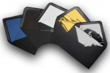 Gefütterten umschläge Schwarz  | PIT Packaging.de | Briefumschlaegebestellen