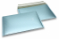 Luftpolstertaschen matt metallic umweltfreundlich - Eisblau 235 x 325 mm | PIT Packaging.de | Briefumschlaegebestellen