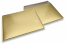 Luftpolstertaschen matt metallic umweltfreundlich - Gold 320 x 425 mm | PIT Packaging.de | Briefumschlaegebestellen