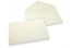 Glückwunschkarten Briefumschläge creme - 156 x 220 mm | PIT Packaging.de | Briefumschlaegebestellen