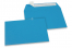 Farbige Briefumschläge Papier - Meerblau, 114 x 162 mm | PIT Packaging.de | Briefumschlaegebestellen