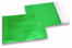 Grüne Folienumschläge matt metallic farbig - 165 x 165 mm | PIT Packaging.de | Briefumschlaegebestellen