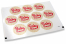 Geburt-Verschlusssiegel - Babyshower kariert | PIT Packaging.de | Briefumschlaegebestellen