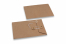 Kartonverpackung mit Kordelverschluss - 114 x 162 mm, braun | PIT Packaging.de | Briefumschlaegebestellen