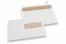 Fensterbriefumschläge cremeweiss, 162 x 229 mm (C5), Fenster rechts 40 x 110 mm, Fensterposition 15 mm von Rechts und 72 mm von unten, 90 Gramm, ca. 7 Gramm pro Stück | PIT Packaging.de | Briefumschlaegebestellen