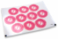 Geburt-Verschlusssiegel - Füße rosa | PIT Packaging.de | Briefumschlaegebestellen