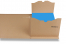 Sie legen das Buch in die Verpackung - Braun | PIT Packaging.de | Briefumschlaegebestellen