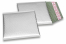 Luftpolstertaschen matt metallic umweltfreundlich - Silber 165 x 165 mm | PIT Packaging.de | Briefumschlaegebestellen