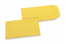 Farbigen Flachbeutel - Sonnenblumengelb, 65 x 105 mm | PIT Packaging.de | Briefumschlaegebestellen