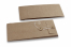 Kartonverpackung mit Kordelverschluss - 110 x 220 x 25 mm, braun-kraft | PIT Packaging.de | Briefumschlaegebestellen