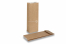 Blockbodenbeutel aus Kraftpapier Braun - 105 x 65 x 298 mm ohne Fenster, 500 ml | PIT Packaging.de | Briefumschlaegebestellen