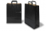 Tragetaschen aus Papier mit flachen Trageriemen - schwarz, 320 x 140 x 420 mm | PIT Packaging.de | Briefumschlaegebestellen