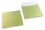 Limone Briefumschläge mit Perlmutteffekt - 155 x 155 mm | PIT Packaging.de | Briefumschlaegebestellen
