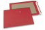 Papprückwandtaschen farbig - Rot, 229 x 324 mm | PIT Packaging.de | Briefumschlaegebestellen