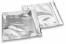 Silberne Metallic Folienumschläge - 165 x 165 mm | PIT Packaging.de | Briefumschlaegebestellen