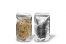 Metallic transparente Standbodenbeutel - Silber metallic, 130 x 225 x 70 mm - 500 ml | PIT Packaging.de | Briefumschlaegebestellen