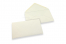 Glückwunschkarten Briefumschläge creme - 120 x 185 mm | PIT Packaging.de | Briefumschlaegebestellen