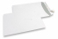 Briefumschläge Standard weiß, 220 x 312 mm (EA4), 120 Gramm, haftklebeverschluß, Gewicht pro Stück ca. 18 Gr. | PIT Packaging.de | Briefumschlaegebestellen