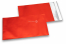 Rote Folienumschläge matt metallic farbig - 114 x 162 mm | PIT Packaging.de | Briefumschlaegebestellen