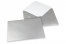  Farbige Umschläge  für Glückwunschkarten - Silber, 162 x 229 mm | PIT Packaging.de | Briefumschlaegebestellen
