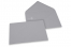 Farbige Umschläge für Glückwunschkarten - Grau, 162 x 229 mm | PIT Packaging.de | Briefumschlaegebestellen