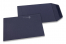 Farbigen Flachbeutel - Dunkelblau, 85 x 125 mm | PIT Packaging.de | Briefumschlaegebestellen