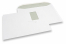 Standard Fensterbriefumschläge, 229 x 324 mm, 100 Gramm Papier, Fenster Links 55 x 90 mm, Fensterposition 20 mm von Links und 60 mm von oben, Gummiert | PIT Packaging.de | Briefumschlaegebestellen