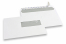 Fensterumschläge, Weiss, 156 x 220 mm (EA5), Fenster rechts 40 x 110 mm, Fensterposition 15 mm von rechts und 66 mm von unten, 90 Gramm, haftkleberverschluß  | PIT Packaging.de | Briefumschlaegebestellen
