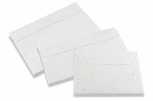 Umschläge aus Samenpapier