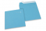 Farbige Briefumschläge Papier - Himmelblau, 160 x 160 mm | PIT Packaging.de | Briefumschlaegebestellen