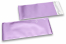 Flieder Folienumschläge matt metallic farbig - 110 x 220 mm | PIT Packaging.de | Briefumschlaegebestellen