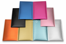 Luftpolstertaschen matt metallic umweltfreundlich | PIT Packaging.de | Briefumschlaegebestellen