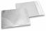 Silberne  Folienumschläge matt metallic farbig - 165 x 165 mm | PIT Packaging.de | Briefumschlaegebestellen