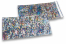Silberne Holografische Metallic Folienumschläge  - 114 x 229 mm | PIT Packaging.de | Briefumschlaegebestellen