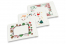 Weiße Weihnachts-Luftpolstertaschen | PIT Packaging.de | Briefumschlaegebestellen