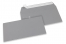 Farbige Briefumschläge Papier - Grau, 110 x 220 mm | PIT Packaging.de | Briefumschlaegebestellen