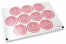 Kommunion-Verschlusssiegel - mi primera comunión rosa mit weißen Kranz | PIT Packaging.de | Briefumschlaegebestellen