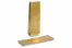 Blockbodenbeutel farbig - Gold 80 x 50 x 250 mm, 250 Gramm | PIT Packaging.de | Briefumschlaegebestellen