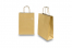 Tragetaschen aus Papier mit gedrehten Papierkordeln - gold, 220 x 100 x 310 mm, 90 Gramm | PIT Packaging.de | Briefumschlaegebestellen