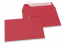 Farbige Briefumschläge Papier - Rot, 114 x 162 mm | PIT Packaging.de | Briefumschlaegebestellen