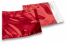 Rote Metallic Folienumschläge - 220 x 220 mm | PIT Packaging.de | Briefumschlaegebestellen