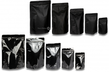 Standbodenbeutel Schwarz | PIT Packaging.de | Briefumschlaegebestellen