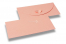 Geschenkumschläge Herz-Verschluss - Babyrosa | PIT Packaging.de | Briefumschlaegebestellen