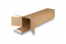 Quadratische Versandhülsen mit Klebestreifen QuattroStar - 610 x 140 x 140 mm | PIT Packaging.de | Briefumschlaegebestellen